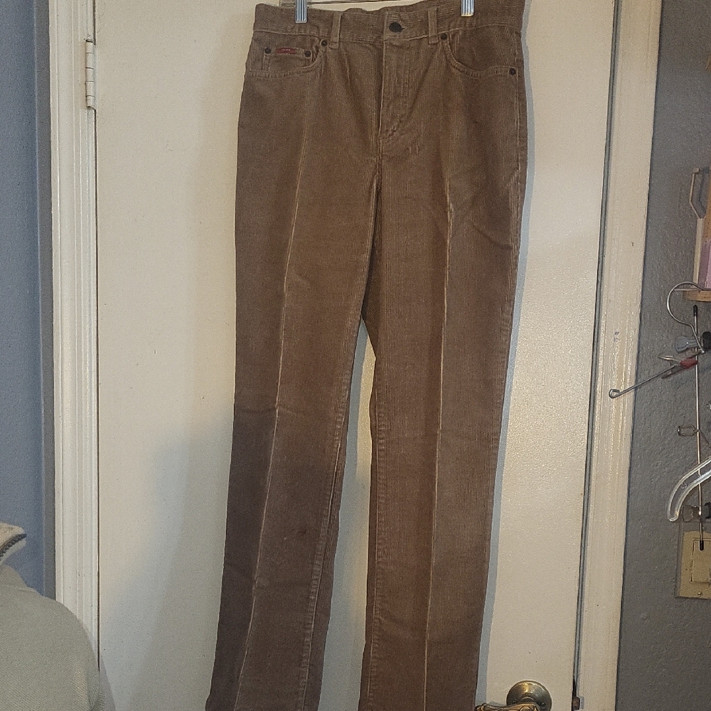 Chaps Tan Corduroy Ladies Pants